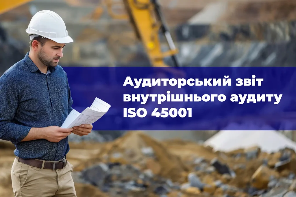 Аудиторський звіт внутрішнього аудиту ISO 14001